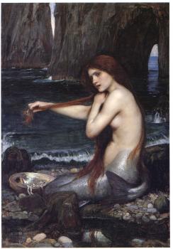 Waterhouse, John William : A Mermaid